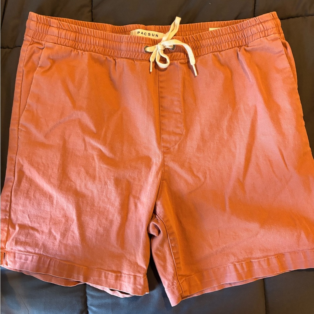 PacSun Men's Red/Pink Mix Casual Shorts